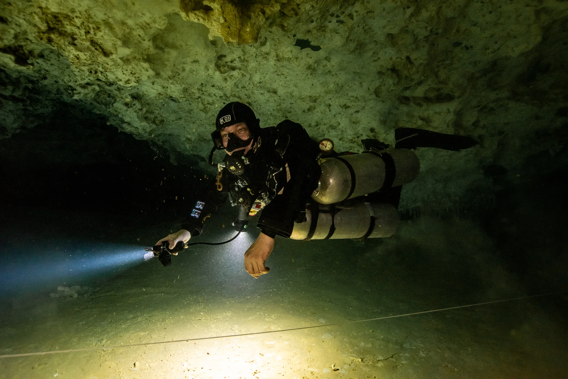 Advanced cave training and progression in the Riviera Maya