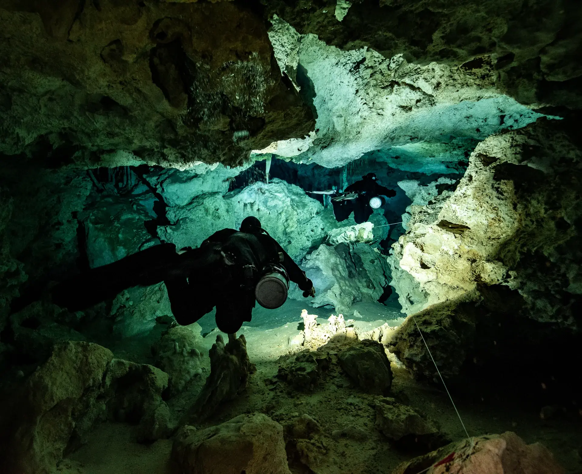 TDI Full Cave Diver training in the Riviera Maya