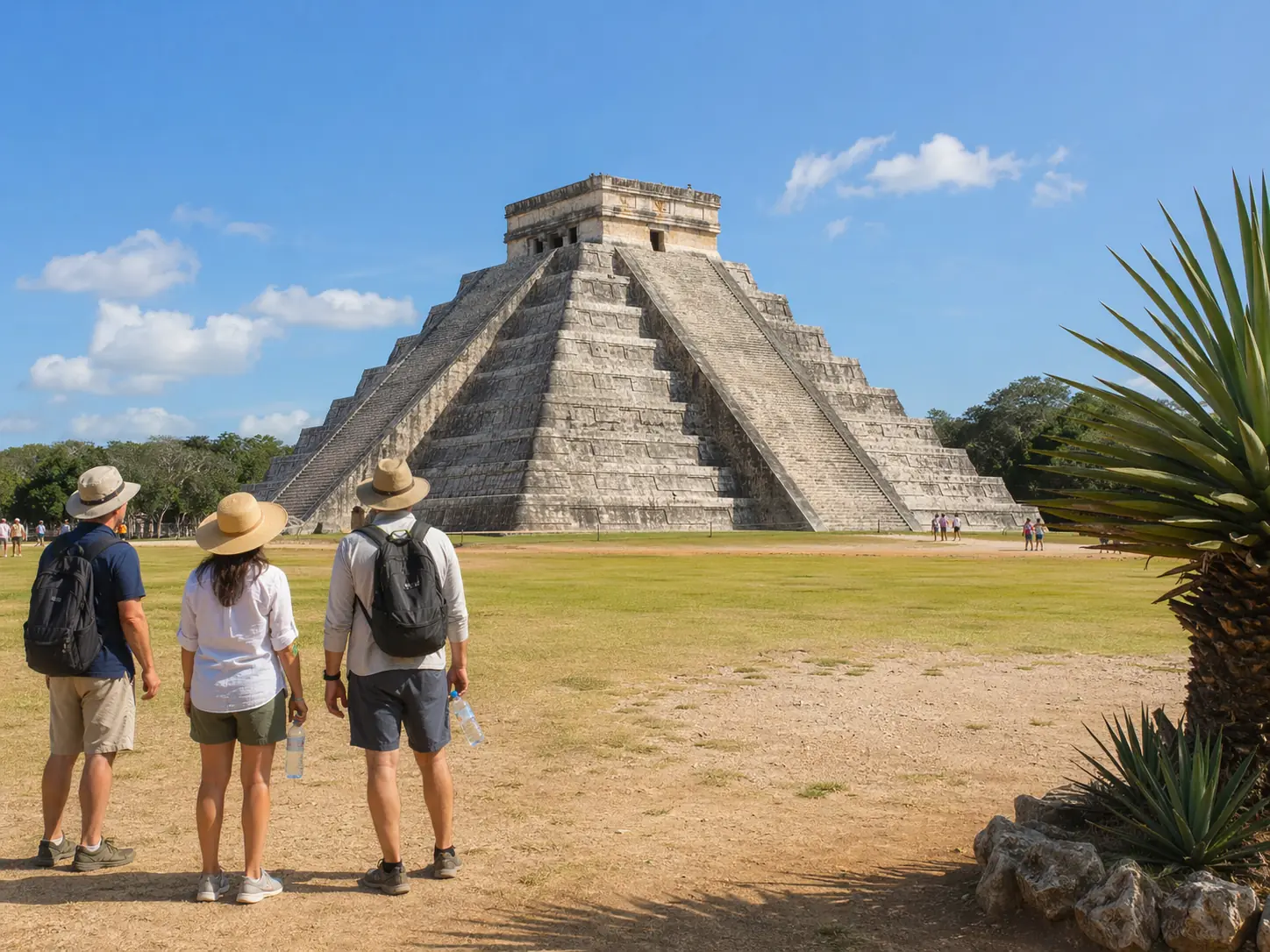Chichen Itza, cenote, and Valladolid full-day tour atmosphere
