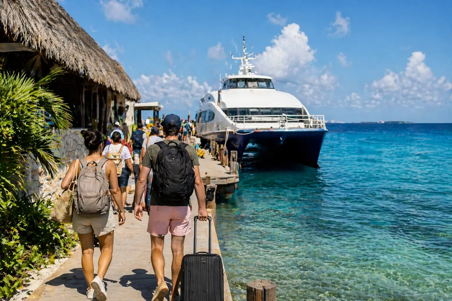 Cozumel ferry day from Playa del Carmen