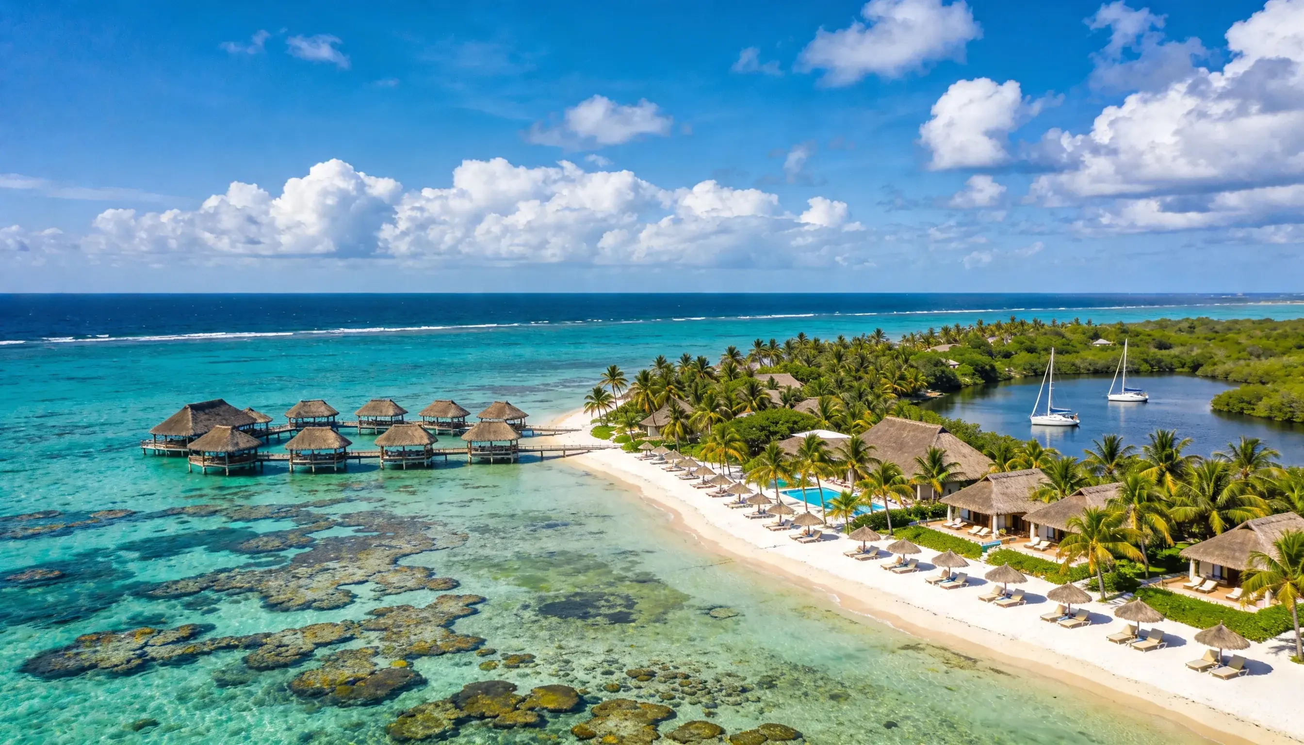 Cozumel reef and island as a dedicated destination