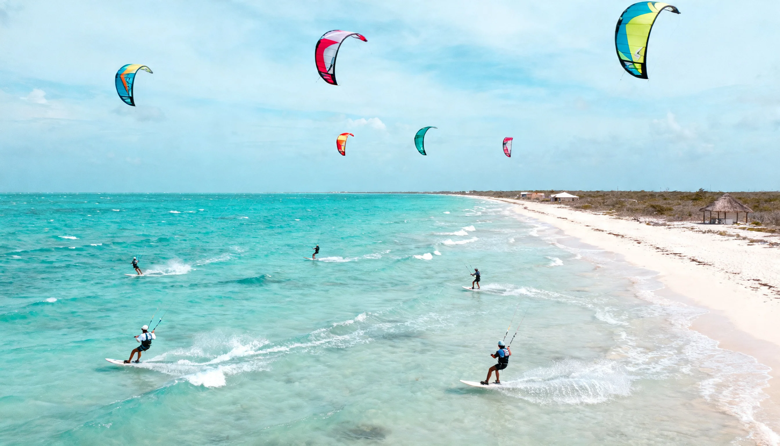 Natural beach-town rhythm in El Cuyo, Yucatan