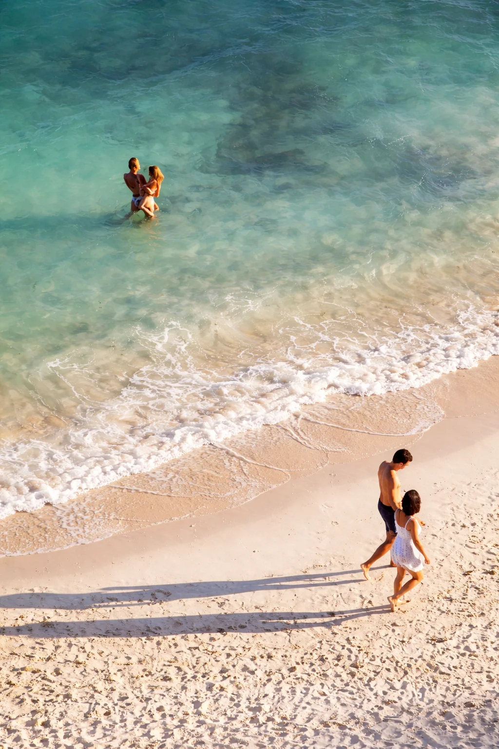 Playa del Carmen beach and Caribbean coast
