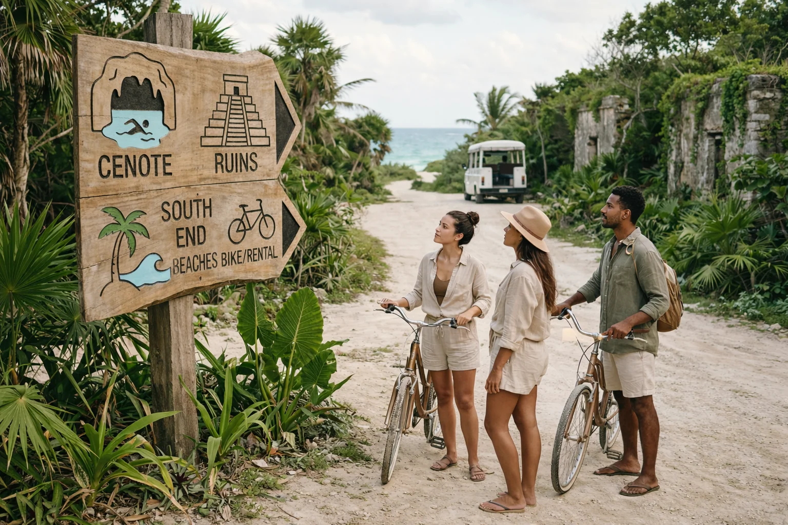 Tulum as a base for cenotes, ruins, and nearby outings