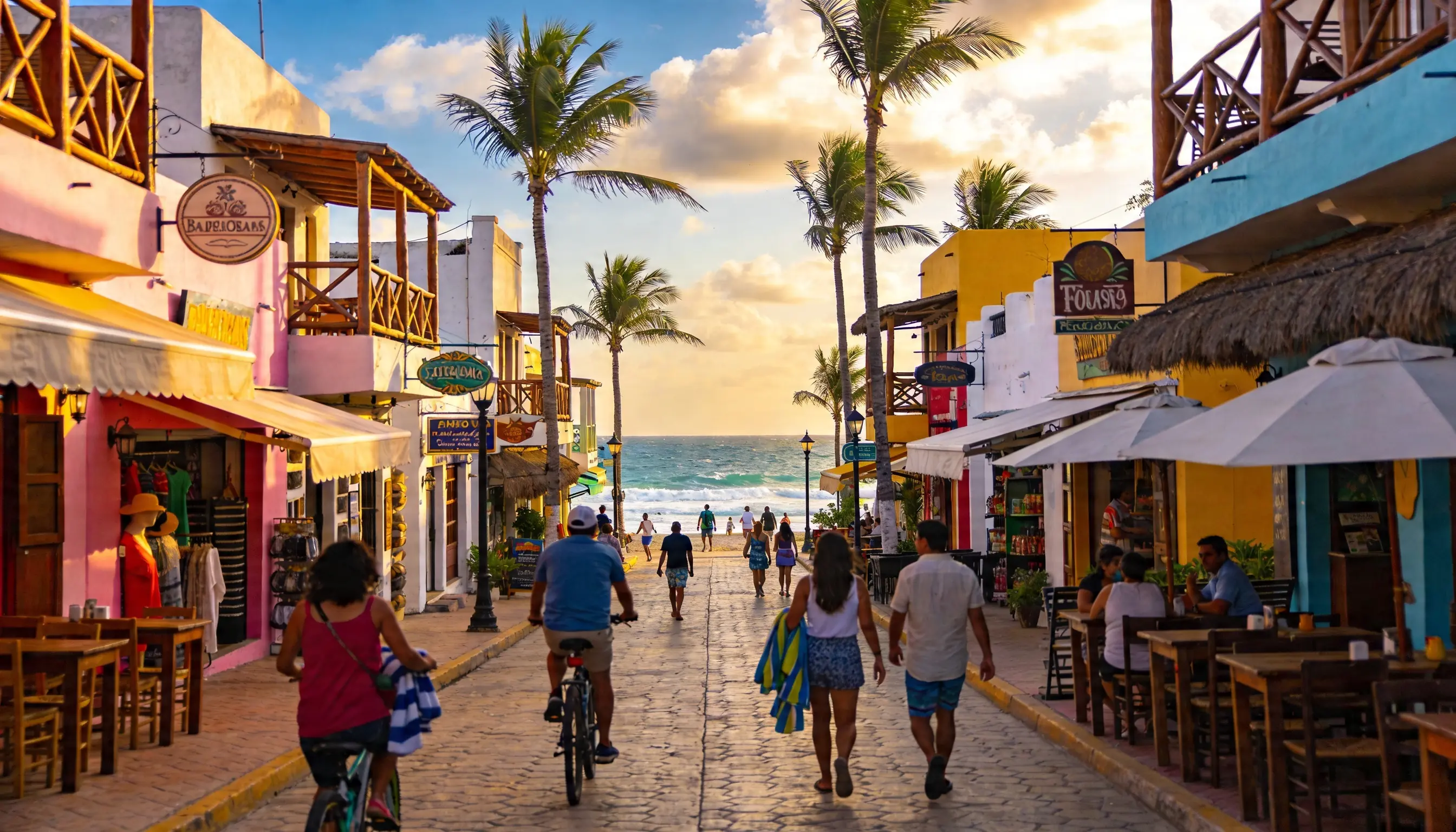 Walkable Riviera Maya base where a rental car is not necessary